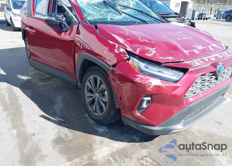 2022 Toyota Rav4 Hybrid Limited из США, поврежденный, VIN 4T3D6RFV0NU079552